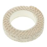 Scrapbook Lace Tapes 2Pcs Cotton Khaki DIY Adhesive Tapes for Handicrafts