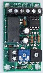 Pulse Timer with variable ON and OFF times and 2A relay output