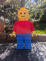 40cm Giant Mini Figure Block Brick Man Lego Inspired - 3D Printed
