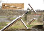 STAINLESS STEEL SEA FISHING  BAIT PUMP LUGWORM RAGWORM 22mm/28mm or 50mm dia.