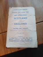 RARE SCOTLAND V ENGLAND ARMY INTERNATIONAL @ HAMPDEN PARK 28TH OCTOBER 1944 (32)