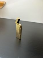 Vintage - Rare Edition- Colibri Slim Gold Tone - Gas Lighter - Working