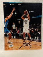 GEORGES NIANG SIGNED 8x10 PHOTO Cleveland Cavaliers PrimeTime Certified 