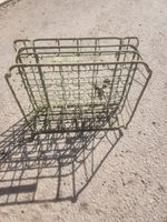 Vintage Metal Milk Crate