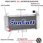 Aluminium Radiator For Yamaha FZS600 Fazer FZS 600 1998-2003 2001 2000 1998