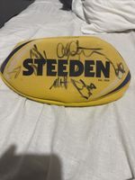 Leeds Rhinos Rugby Super League Signed Ball - No Certificate of Authenticity