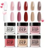 Dipping Powder Starter Nail Kit Trending Colors French Powder Pro 6 Pcs 10g