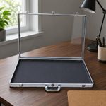 Portable Card Display Case Rectangular Safeguarding Storage Dust Protection