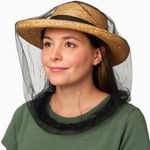 Midge Head Net Mosquito Hat Insect Fly Mesh Face Protector Travel Camping