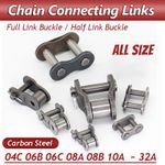 04C - 32A Chain Connecting Links Standard Roller Chain Full/Half Link Fast Post