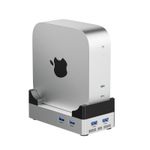 Acasis Mac mini M4 Dock & Stand with 8TB M.2 NVMe SSD Enclosure 4k@60Hz HDMI