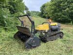 Robocut, robo embankment flail mulcher, mower, bank topper, Energreen Evo Hire