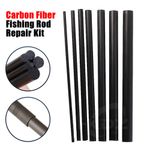 Fishing Rod Repair Kit Carbon Fiber Sticks Solid Rod High Strength 1mm~16mm*10cm