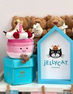 Jellycat Cheryl Cherry Cake XMAS Plush Toy Tag + Dust Bag Harrods Exclusive Doll