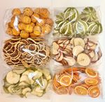 Decorative Dried Fruit Selection – Hand-Filled Bags with Apple, Orange Limes &