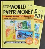 Catalog of World Paper Money 1961-Present. In 2 volumes Books. 377 5