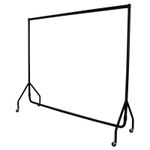 HEAVY DUTY GARMENT RAIL CLOTHES RACK 3ft,4ft,5ft,6ft HOME HANGING MARKET DISPLAY