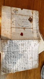 1843 GB Queen Victoria 1d Penny Red entire letter used, handstamps, wax seal