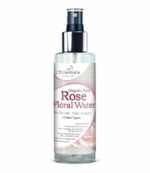 Organic Pure Rose Water 150ml  Rosa Damask Hydrosol Bulgaria Origin Rosewater