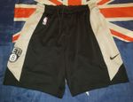 Brooklyn Nets Official NBA Black Nike Shorts (L)