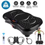 Vibration Plate Exercise Machine Whole Body Workout Massager Fitness Machine