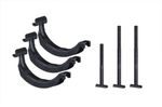 Thule Square Bar Fitting Set 598 ProRide 8895 