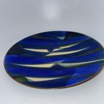 Mid-Century Modern Abstract Enamel by Lilian Bachrach Signed