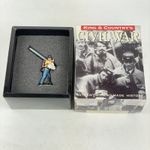 King & Country CW16 American Civil War Marching Rebel Rifleman With A Pipe Mouth