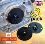 16 18 and 20mm Bush Guides for 1/4" DeWalt Trim Router Plunge Base Tenon Joinery