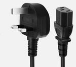 UNIVERSAL UK 3 PIN KETTLE LEAD 1.7M FREE POSTAGE
