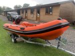 Vanguard DR400 Rib with 30hp outboard and trailer - only used twice