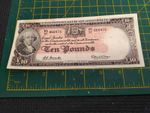 Commonwealth of Australia 10 Pounds 1960s  Koombs / Wilson Banknote LT24621-LL