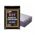 CF Magnetic Card Holder One Touch - 5" x 7" BLACK BORDER Sports 5x7 Photo Holder