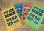 US 1970 4 ASDA National Postage Stamp Show Moon to Mars Souvenir Sheets