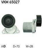 SKF Tensioner Pulley for Hyundai Santa Fe D4EA 2.0 Litre March 2001 to May 2006
