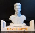 David Robert Jones Bowie bust figurine with? stand for Audio CD 125mm Rock Music