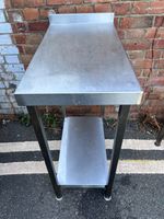 Solid Stainless Steel Commercial Infill Table 40 x 75 x 90