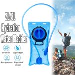 2L/3L BPA Free Foldable Hydration Bladder Outdoor Leak Proof Water Storage Bag