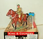 King & Country FOB13  WW2 Fields of Battle, Mounted French Cavalryman in 1:30