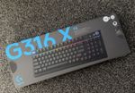 Logitech G G316 X 98 Gaming Keyboard, 8 kHz Report Rate, Hot-Swappable Tactile S