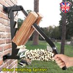 Wall Mounted Wooden Kindling Log Splitter Carbon Steel Manual Fire Wood Cutter
