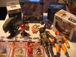 Small Job lot of film toys (new & used) Mervel etc