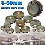 Engine Seal Plug Core Frost Freeze Cylinder Block Head From 8 - 50mm Zinc Plated