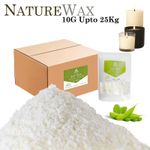 10G- 25KG 100% Pure Soy Wax/Soya Natural Flakes Candle Making Wax Clean Burning