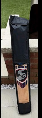 SG English Willow Cricket Bat GRADE 1/2 SHORT HANDLE 2.7LBS NICE PING+PICKUP
