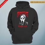 Halloween Hoodie Face Ghost Horror Club Jumper Unisex Birthday Gifts For Him