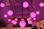 10 Pulsar Chroma Spheres. Various Sizes. Excellent condition. RGB Event Spheres