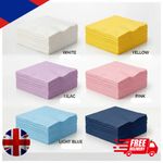 100 Serviettes Paper Napkins Recyclable Tableware Tissues 2-Ply 33/40cm Party