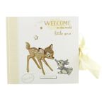 Disney Magical Beginnings Photo Album Holds 50 4x6" Welcome to the World (Bambi)