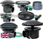 Pond Bottom Drain 110mm / 4 inch Drain & 50mm / 2 inch Drain - Koi Fish Pond